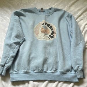 Blue Unisex Mac Miller Divine Feminine Crewneck